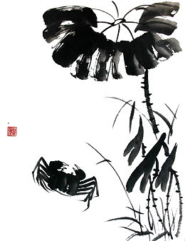 荷叶螃蟹