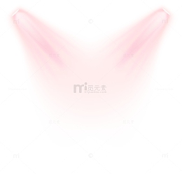 梦幻光束效果元素