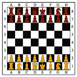黑白国际象棋盘