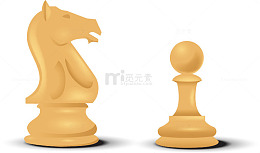 矢量手绘国际象棋