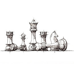 手绘国际象棋