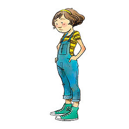 低落的女孩