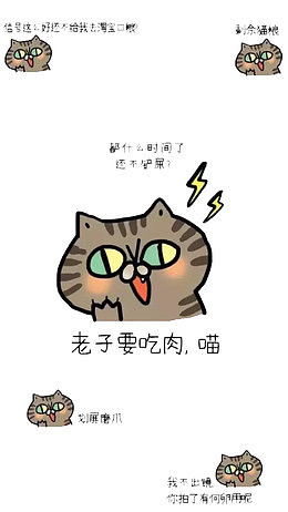 铲屎官风锁屏