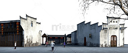 唯美水墨江南古建筑