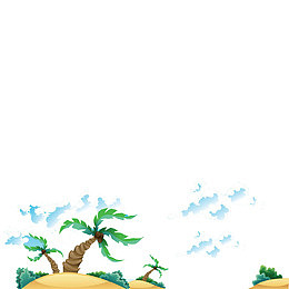 椰树风景
