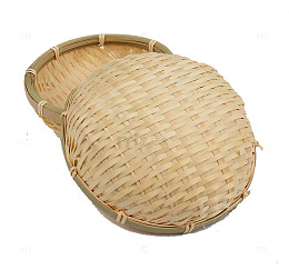 竹编篓子