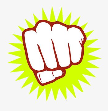 重拳出击png手绘伸出的手指png图png手绘拳头aipng矢量卡通手绘手势