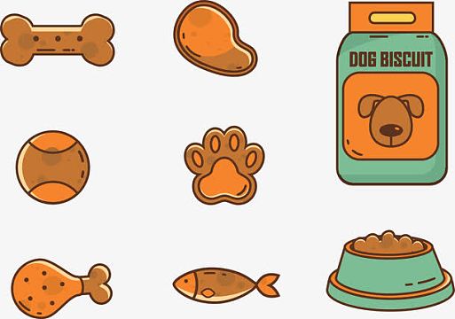 卡通狗粮