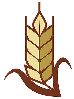 米穗标志logo设计