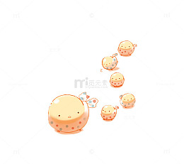 一群萌萌的小鸡