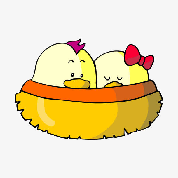 两只鸡的情侣头像图片