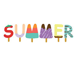 summer文字图标