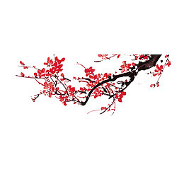 一枝梅花