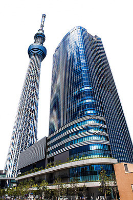 东京晴空塔特写
