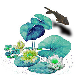 卡通手绘鲜花
