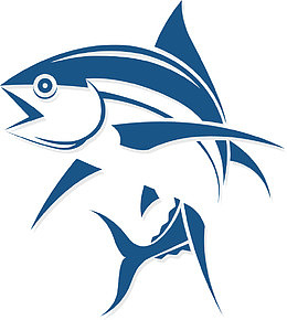 卡通鱼logo