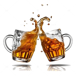 啤酒碰杯