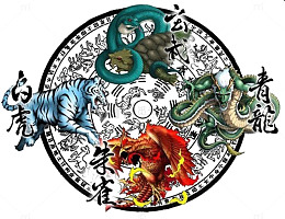 四大神兽图腾