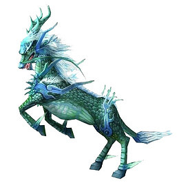 古代上古神兽装饰元素