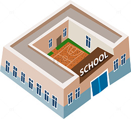 卡通学校