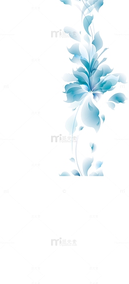 炫彩花朵花纹装饰矢量素材