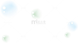 矢量泡泡漂浮