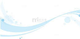 蓝色线条花纹