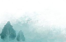 矢量水墨背景花纹