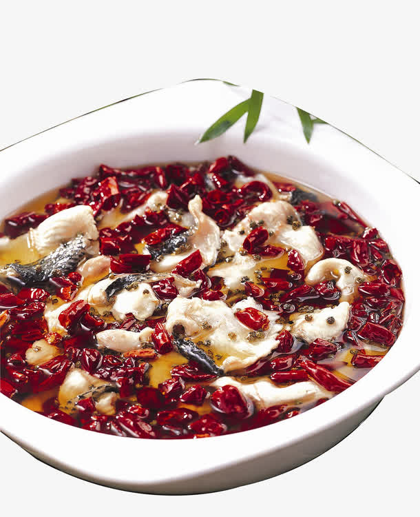 辣油水煮鱼免抠素材免费下载_觅元素51yuansu.com