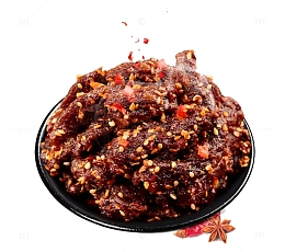 麻辣牛肉干