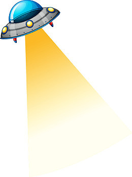 卡通UFO