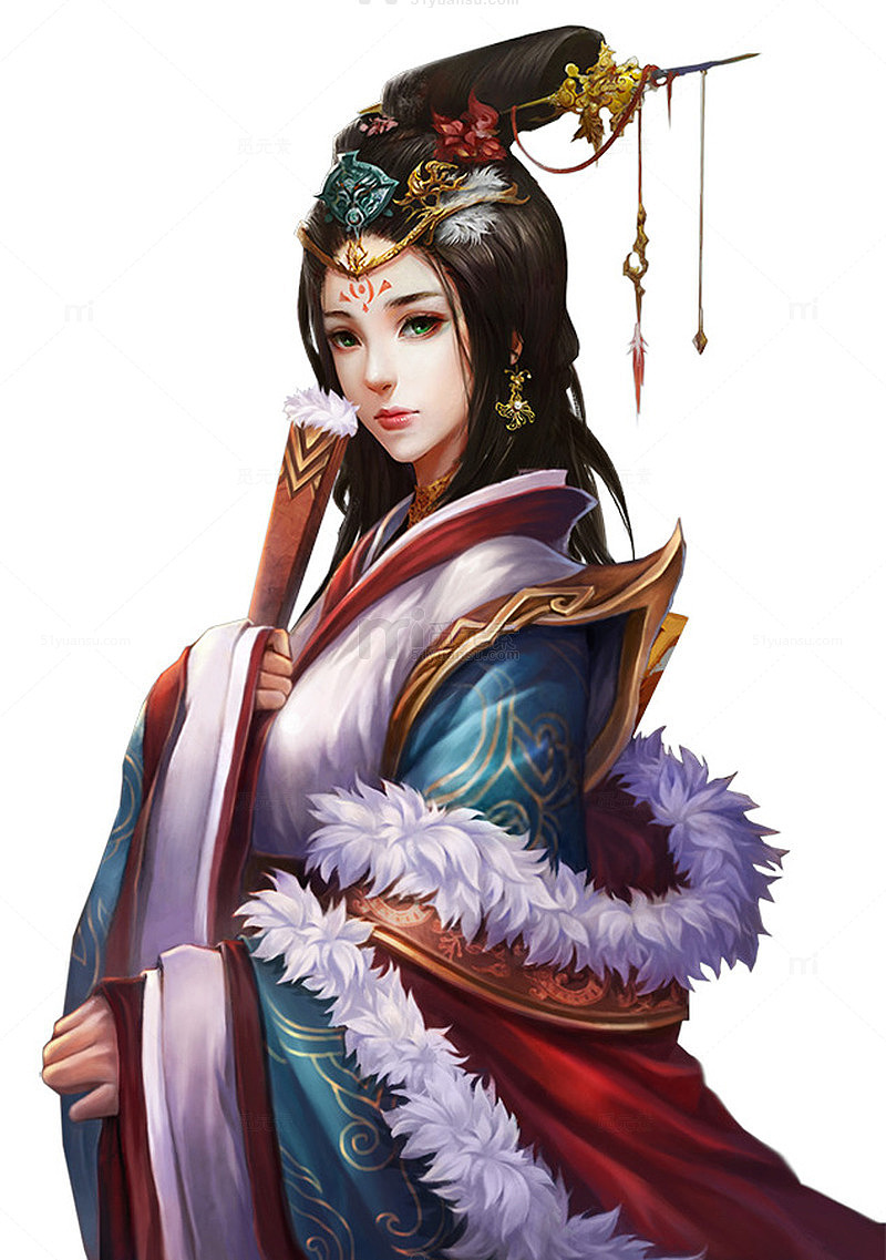冬装美人