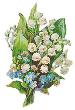 手绘图片花饰图标 铃铛花