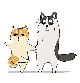 卡通狗狗