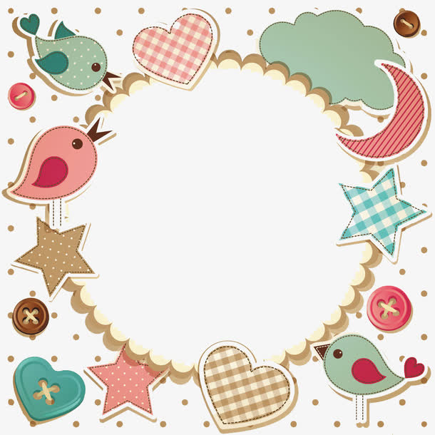 卡通版的装饰物素材免费下载_觅元素