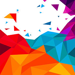 不规则几何图形背景