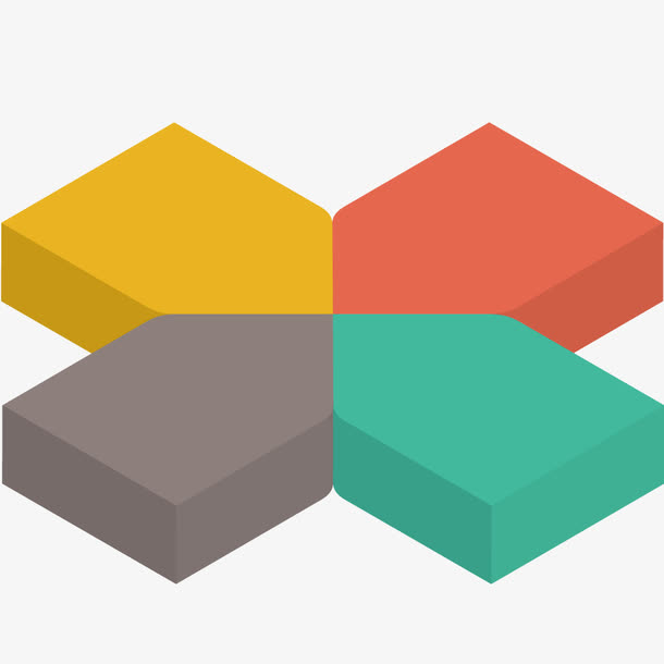 矢量ppt创意物体图形