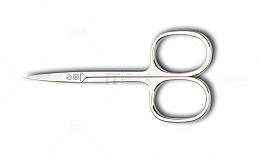 银色指甲剪素材