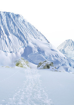 唯美背景雪山