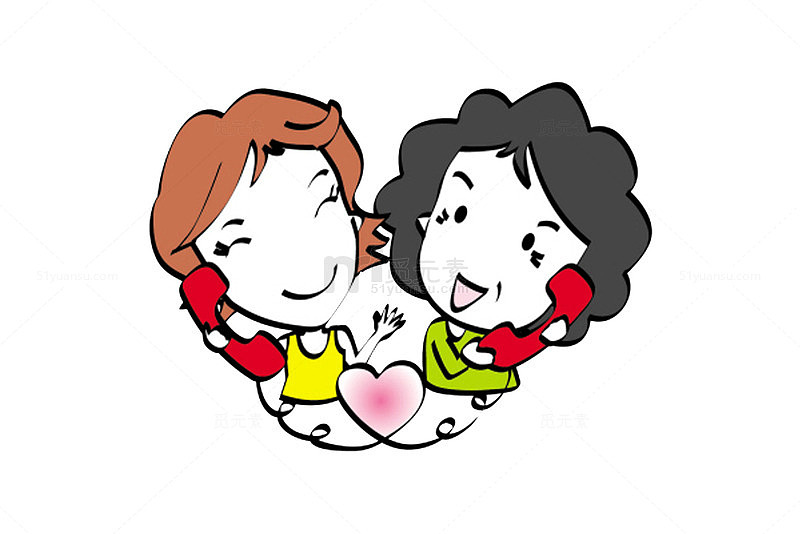 打电话的女人