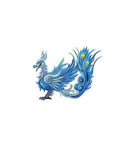 古代上古神兽装饰元素
