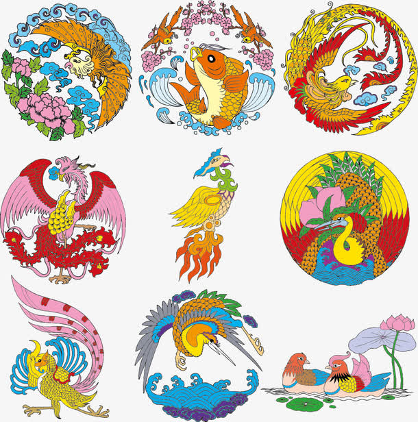 传统图案矢量素材