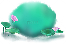 绿色莲花