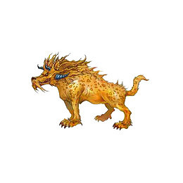 古代上古神兽装饰元素
