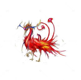 古代上古神兽装饰元素