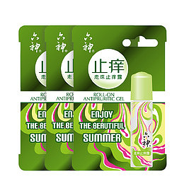 六神花露水走珠止痒露