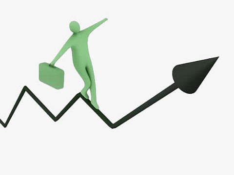 职场晋升(500x375)png企业背景(1920x500)psdpng矢量扁平化创意箭靶