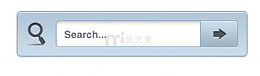 UI搜索栏蓝色