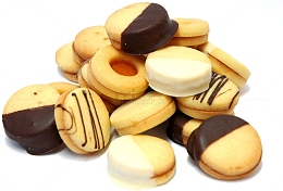 摆放在一起的蛋糕