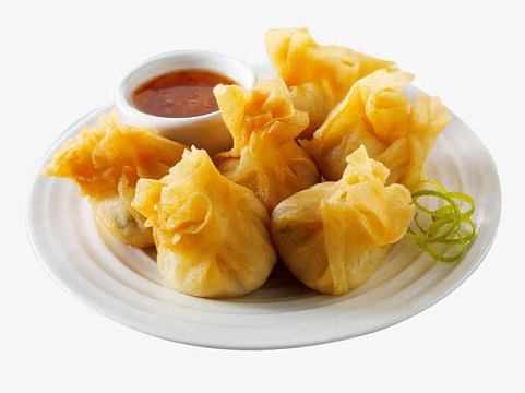 特色小吃炸云吞